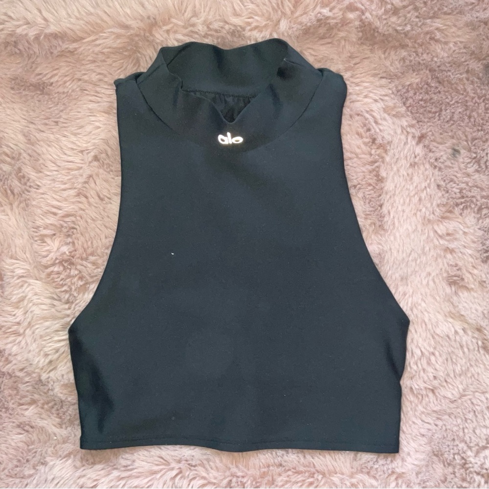 ALO Yoga Black Tank Top